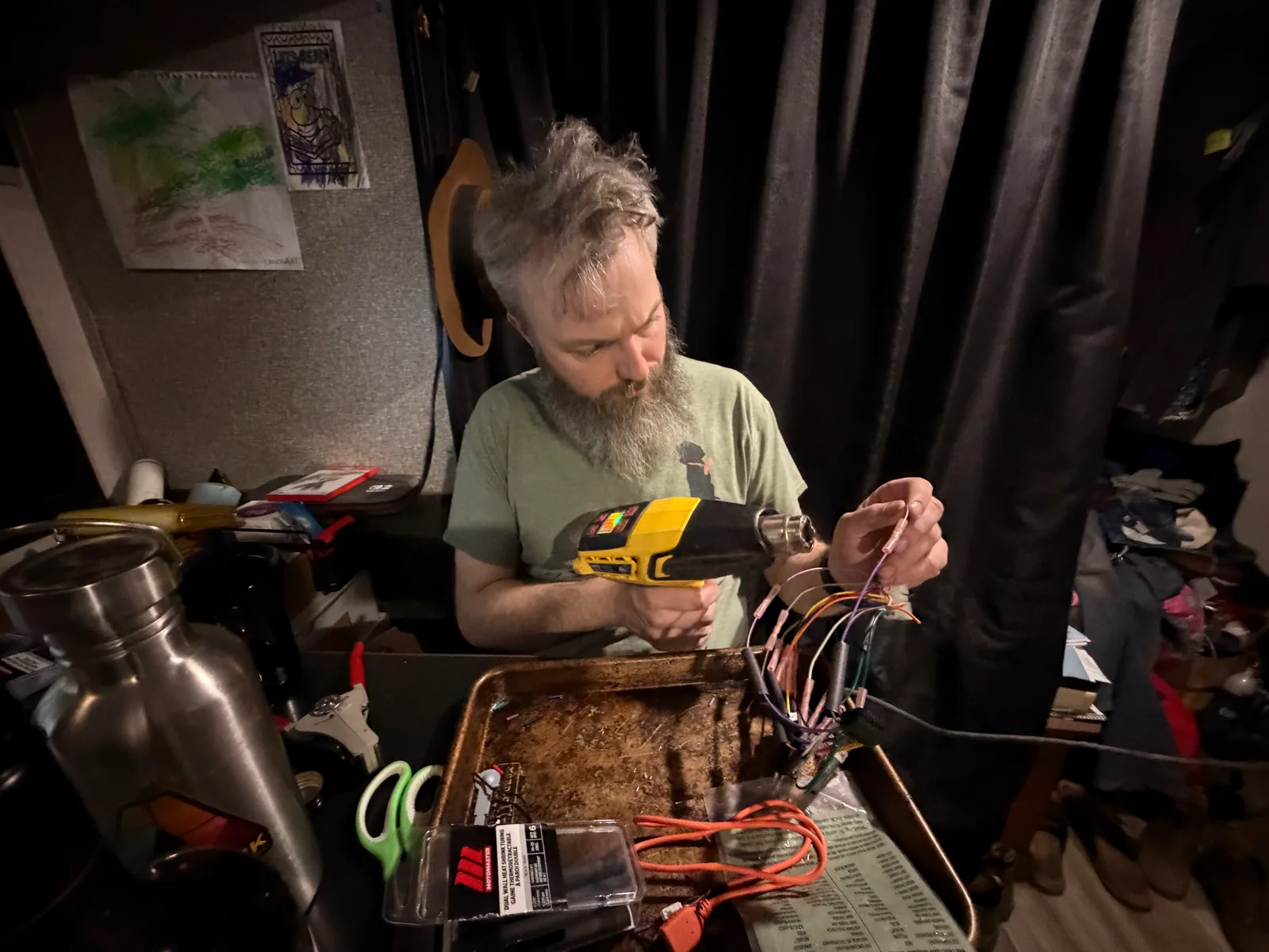 Wiring up the Sonic Horn module for the Jeep